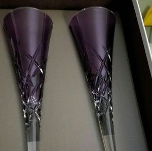 Vera Wang toasting flutes